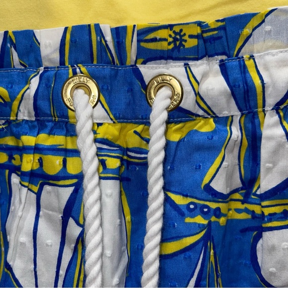 Lilly Pulitzer Worth Blue Docksider Nettie Sleeveless Sun Dress NWT M Medium - Picture 6 of 7